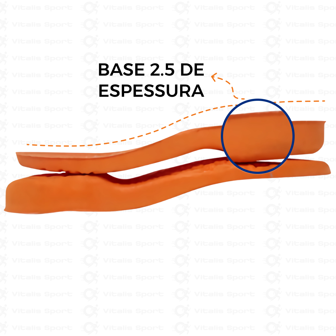 KIT 2 Pares de Palmilha Ortopédica de Gel P.U - Vitalis Sport™
